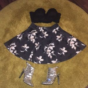 Hollister Floral Skirt